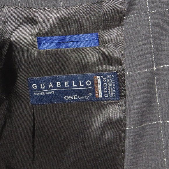 Domenico Vacca Super 130 Two Button Blazer 42R NWT - Picture 12 of 13